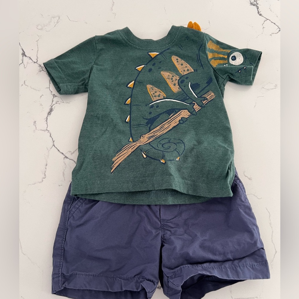 Carter’s Chameleon Tee and Pull On Shorts